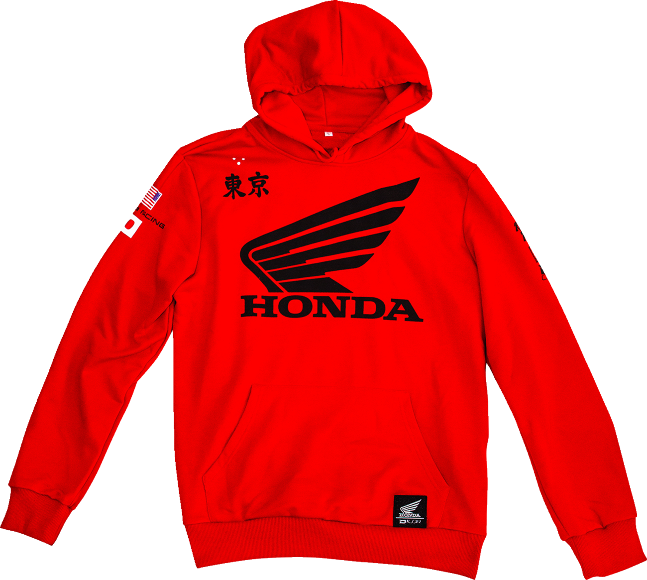 D'COR VISUALS Honda Factory Sweatshirt - Red - Large 85-208-3