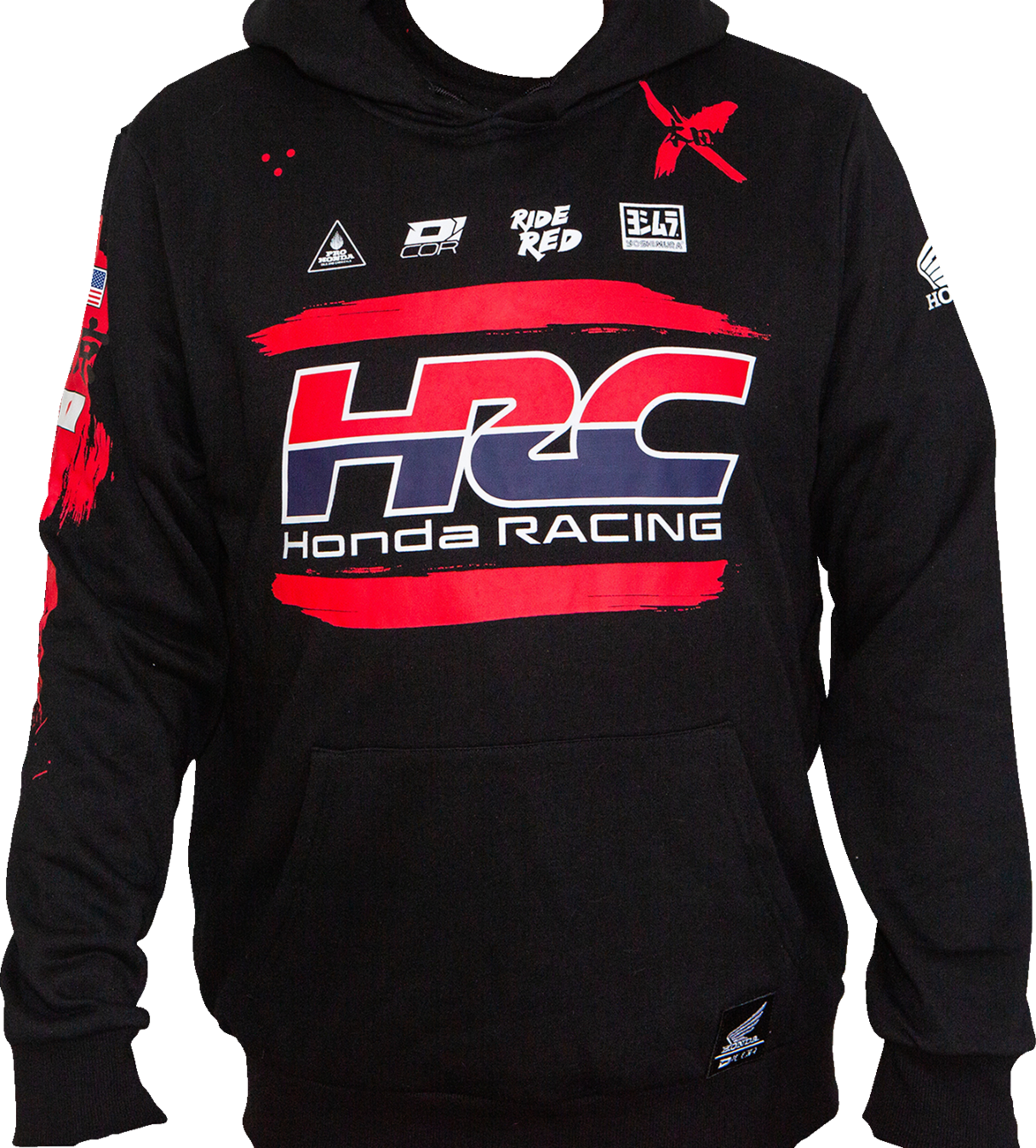 D'COR VISUALS Honda HRC Sweatshirt - Black - XL 85-210-4