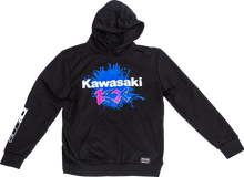 D'COR VISUALS Kawasaki Factory Sweatshirt - Black - XL 85-213-4
