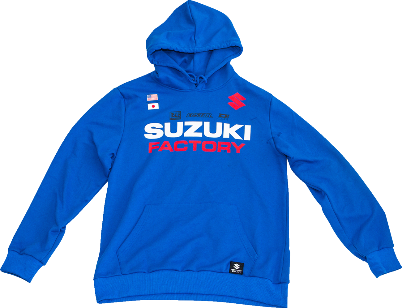 D'COR VISUALS Suzuki Factory Sweatshirt - Blue - XL 85-214-4