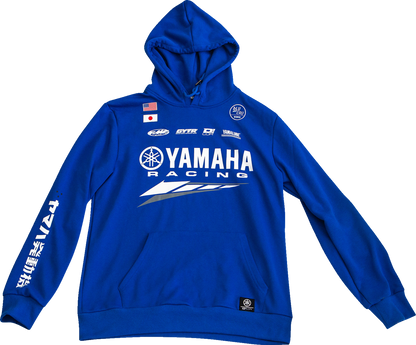 D'COR VISUALS Yamaha Factory Sweatshirt - Blue - XL 85-211-4