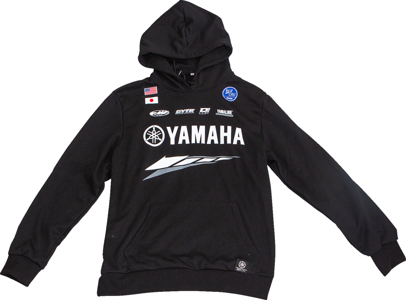 D'COR VISUALS Yamaha Factory Sweatshirt - Black - 2XL 85-212-5