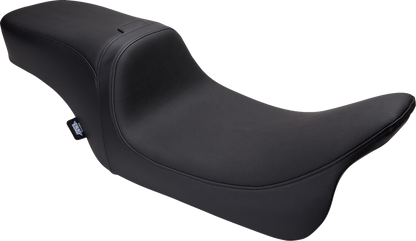DRAG SPECIALTIES SEATS Predator 2-Up Seat - Vinyl - Smooth - w/o Backrest - FLH/FLTR '08-'24 0801-1499