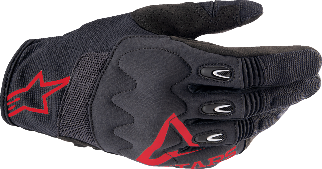 ALPINESTARS Techdura Gloves - Fire Red/Black - XL 3564524-3131-XL
