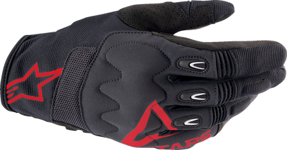 ALPINESTARS Techdura Gloves - Fire Red/Black - Large 3564524-3131-L