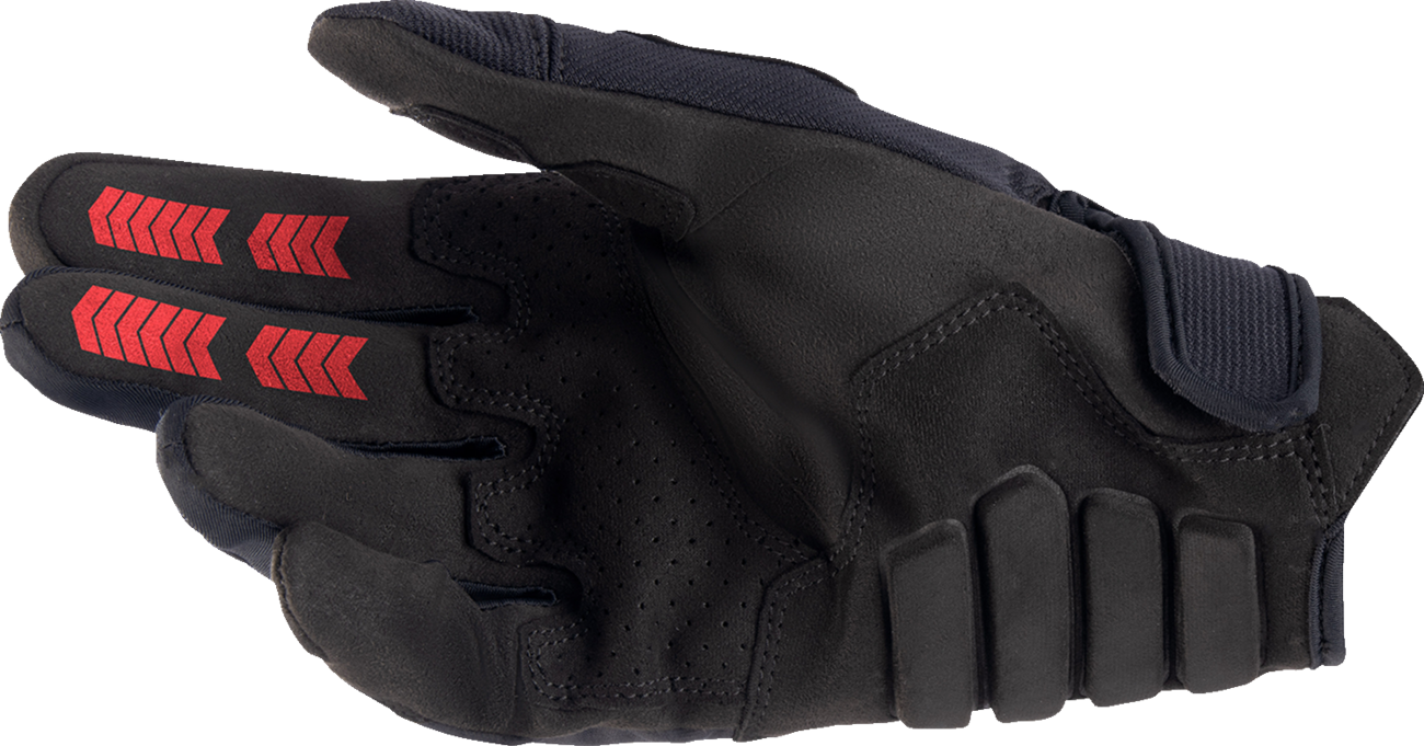 ALPINESTARS Techdura Gloves - Fire Red/Black - Small 3564524-3131-S