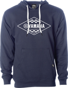 FACTORY EFFEX Yamaha Diamond Pullover Hoodie - Navy - XL 27-88206
