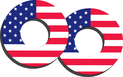 FACTORY EFFEX Grip Donuts - Flag Red/White/Blue 27-67100