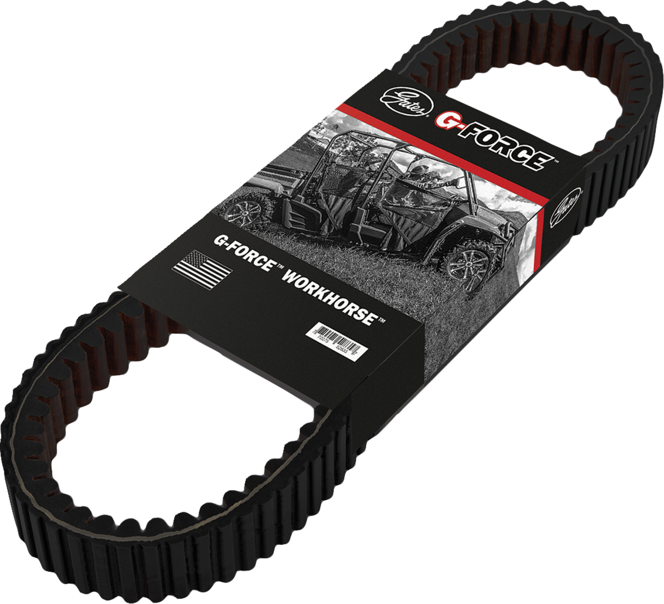 GATES Drive Belt - G-Force™ Workhorse - 1-15/32" (W) x 36-7/8" (OC) 46G3569