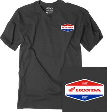 FACTORY EFFEX Honda Stadium T-Shirt - Heather Charcoal - Large 27-87334