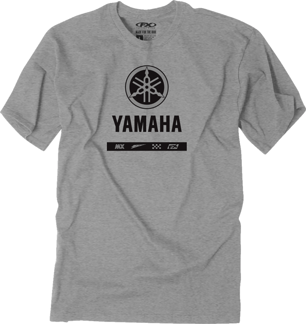 FACTORY EFFEX Yamaha Alpha T-Shirt - Heather Gray - Medium 27-87232