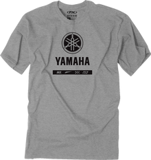 FACTORY EFFEX Yamaha Alpha T-Shirt - Heather Gray - Medium 27-87232