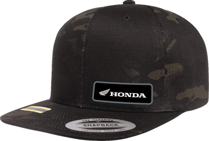 FACTORY EFFEX Honda Snapback Hat - Camo Black 27-86304