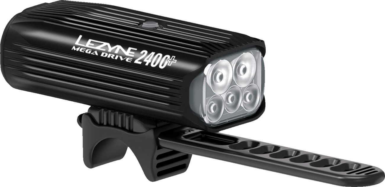 LEZYNE Mega Drive 2400+ Light - LED - Front - 2400 lumens 1-LED-7-V404