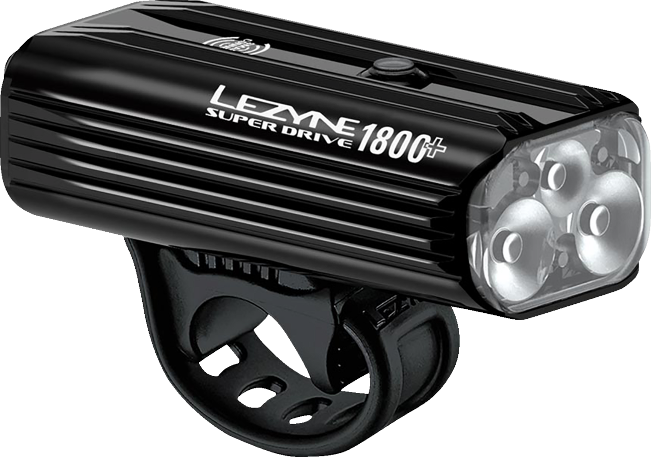 LEZYNE Super Drive 1800+ Smart Light - LED - Front - 1800 lumens 1-LED-6-V804