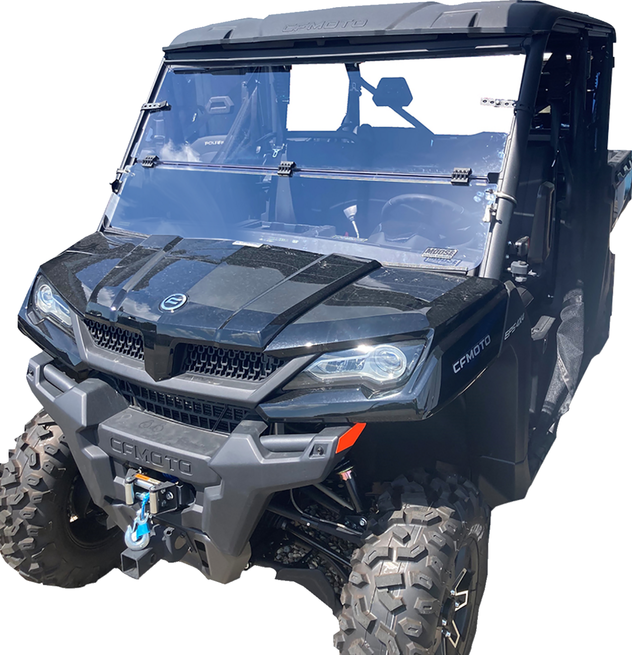 MOOSE OFFROAD Full Folding Windshield - U1000 LEMA100-0051