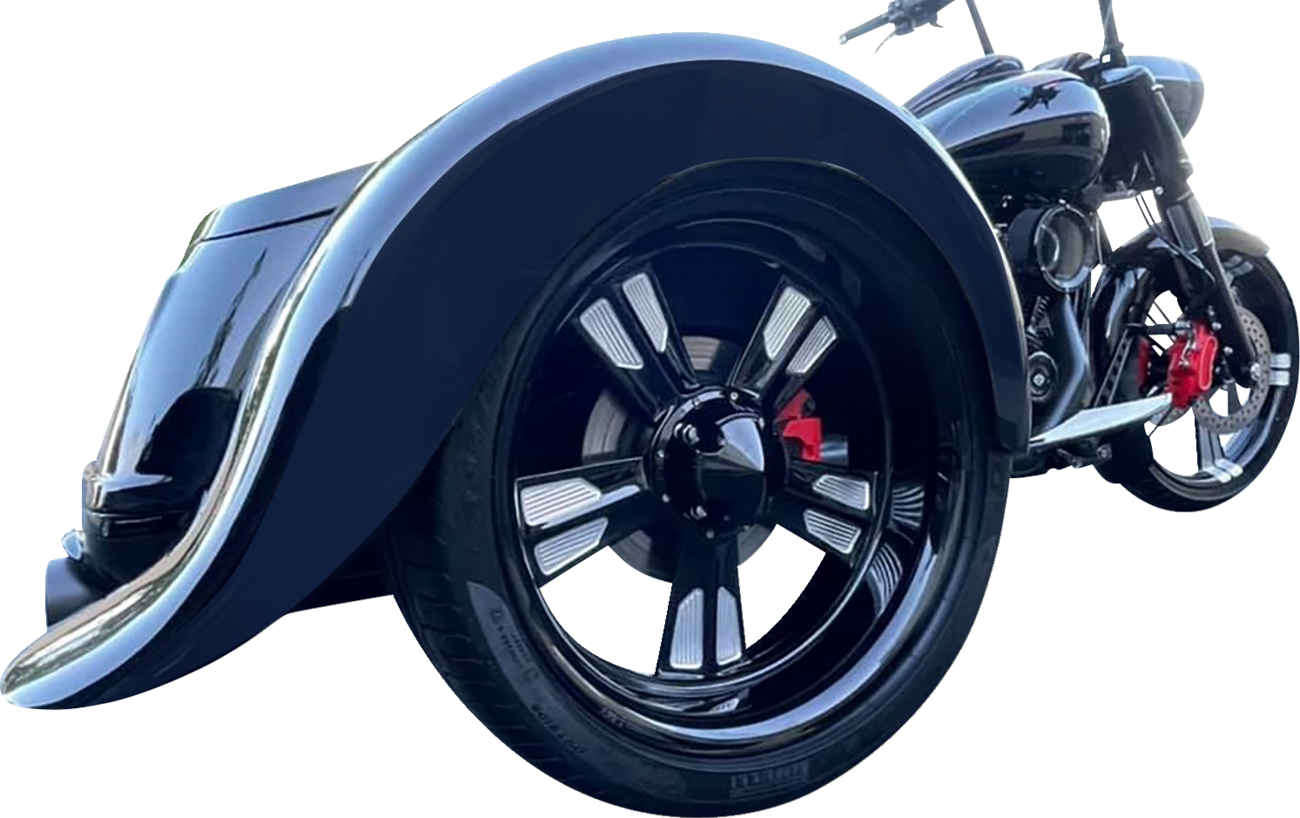 PAUL YAFFE BAGGER NATION Swoop Trike Fender - Left - FLTR/FLTRT PYO:BWTF-L-FR
