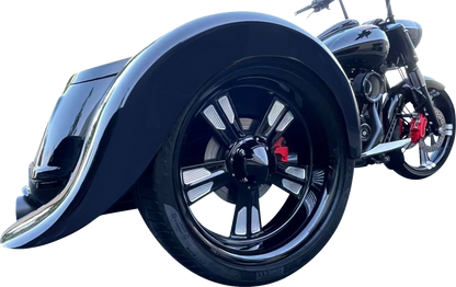 PAUL YAFFE BAGGER NATION Swoop Trike Fender - Left - FLTR/FLTRT PYO:BWTF-L-FR