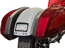 PAUL YAFFE BAGGER NATION The Fix Rear Fender - Black Frame Plate - Thunder Bolts - M8 Softail® CRF-M8ST-LR-TB-B
