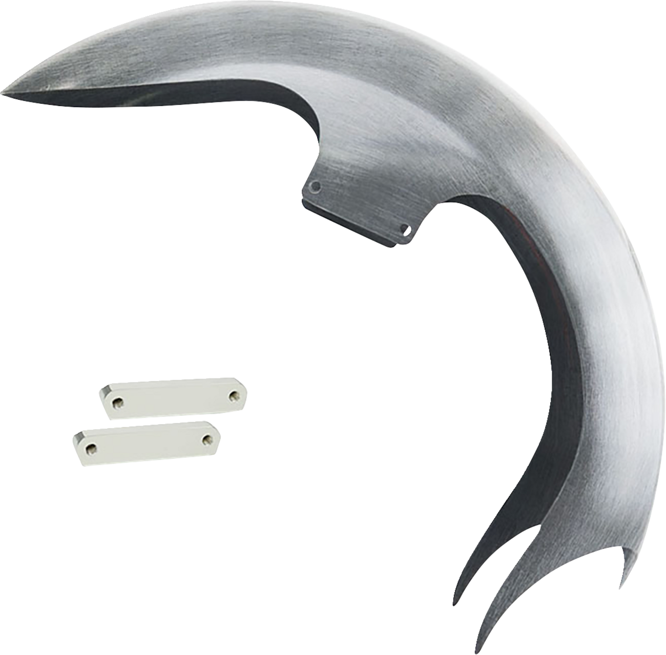 PAUL YAFFE BAGGER NATION DEI Front Fender - OEM - 16"-19" Wheel - With Chrome Adapters - Touring Models DEI-OEM-14L-C