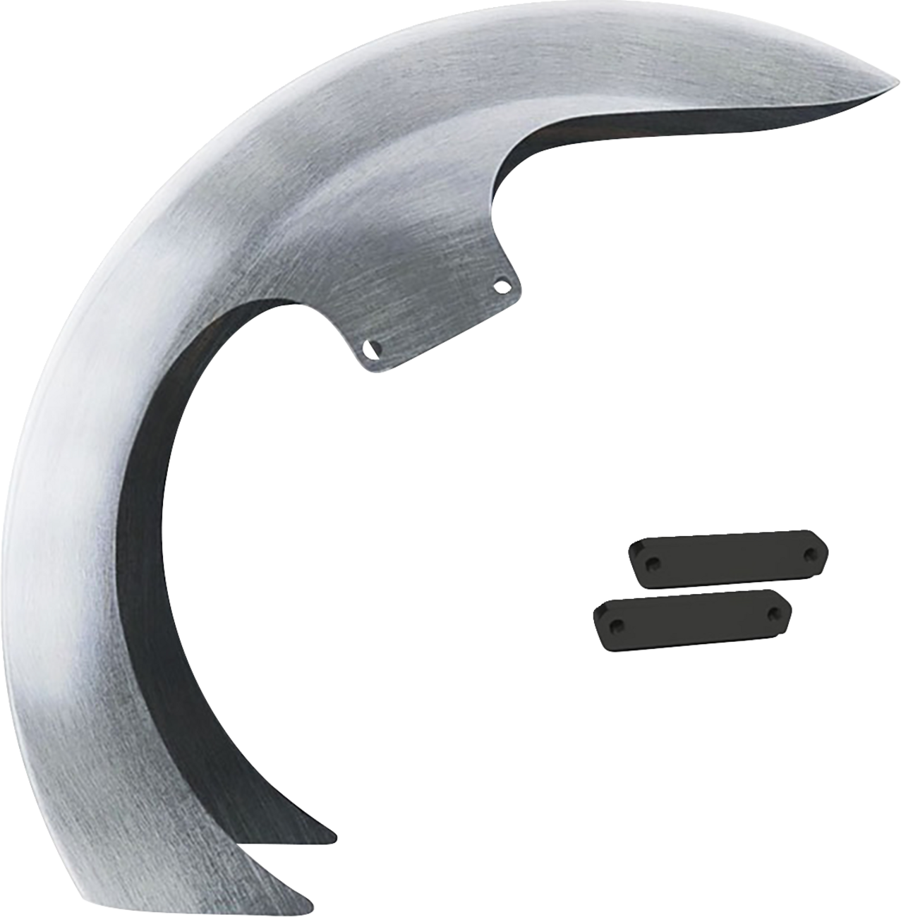 PAUL YAFFE BAGGER NATION DEI Front Fender - 26" Wheel - With Black Adapters - Touring Models DEI26-14L-B