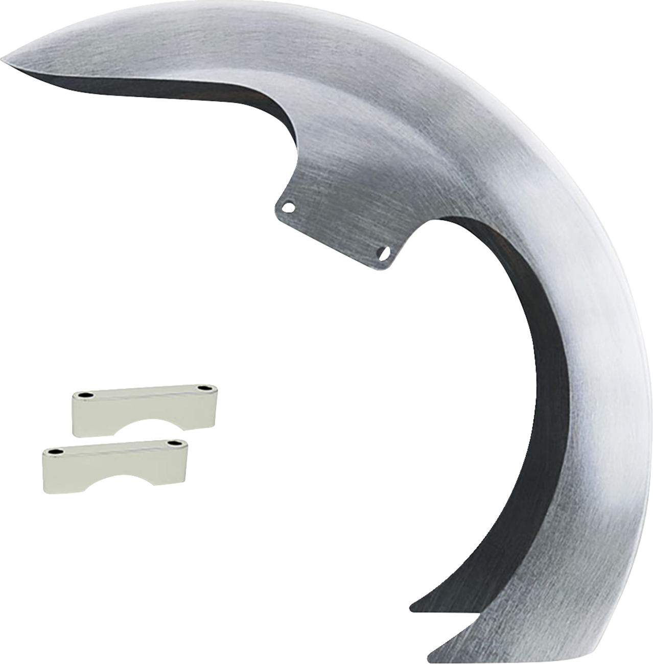 PAUL YAFFE BAGGER NATION DEI Front Fender - 16"-19" Wheel - With Chrome Adapters - Touring Models DEI-OEM-C