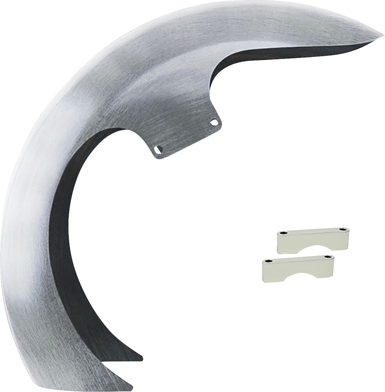PAUL YAFFE BAGGER NATION DEI Front Fender - 26" Wheel - With Chrome Adapters DEI26-13E-C