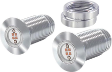 PAUL YAFFE BAGGER NATION Lightning Bolts Kit - Run/Brake/Turn - Silver PYO:BB-LB-S
