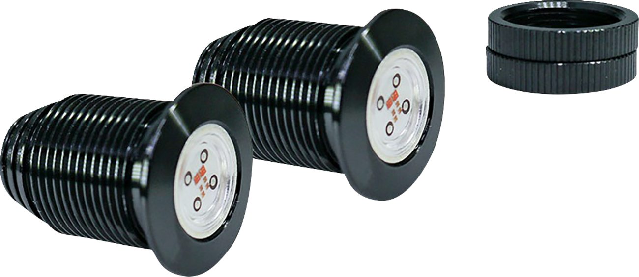 PAUL YAFFE BAGGER NATION Thunder Bolts Kit - Run/Brake/Turn - Black PYO:BB-TB-B
