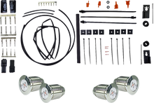 PAUL YAFFE BAGGER NATION Thunder Bolts Kit - Run/Brake/Turn - Black PYO:BB-TB-C