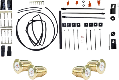 PAUL YAFFE BAGGER NATION Thunder Bolts Kit - Run/Brake/Turn - Black PYO:BB-TB-BR