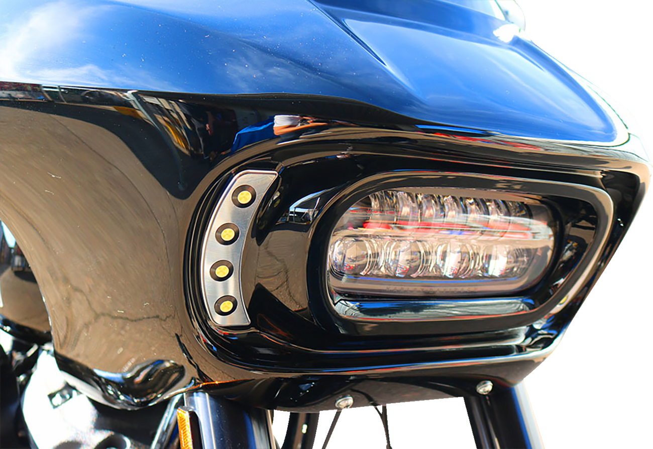 PAUL YAFFE BAGGER NATION Quad Pod Running Light Kit - Satin PYO:QPLK-S