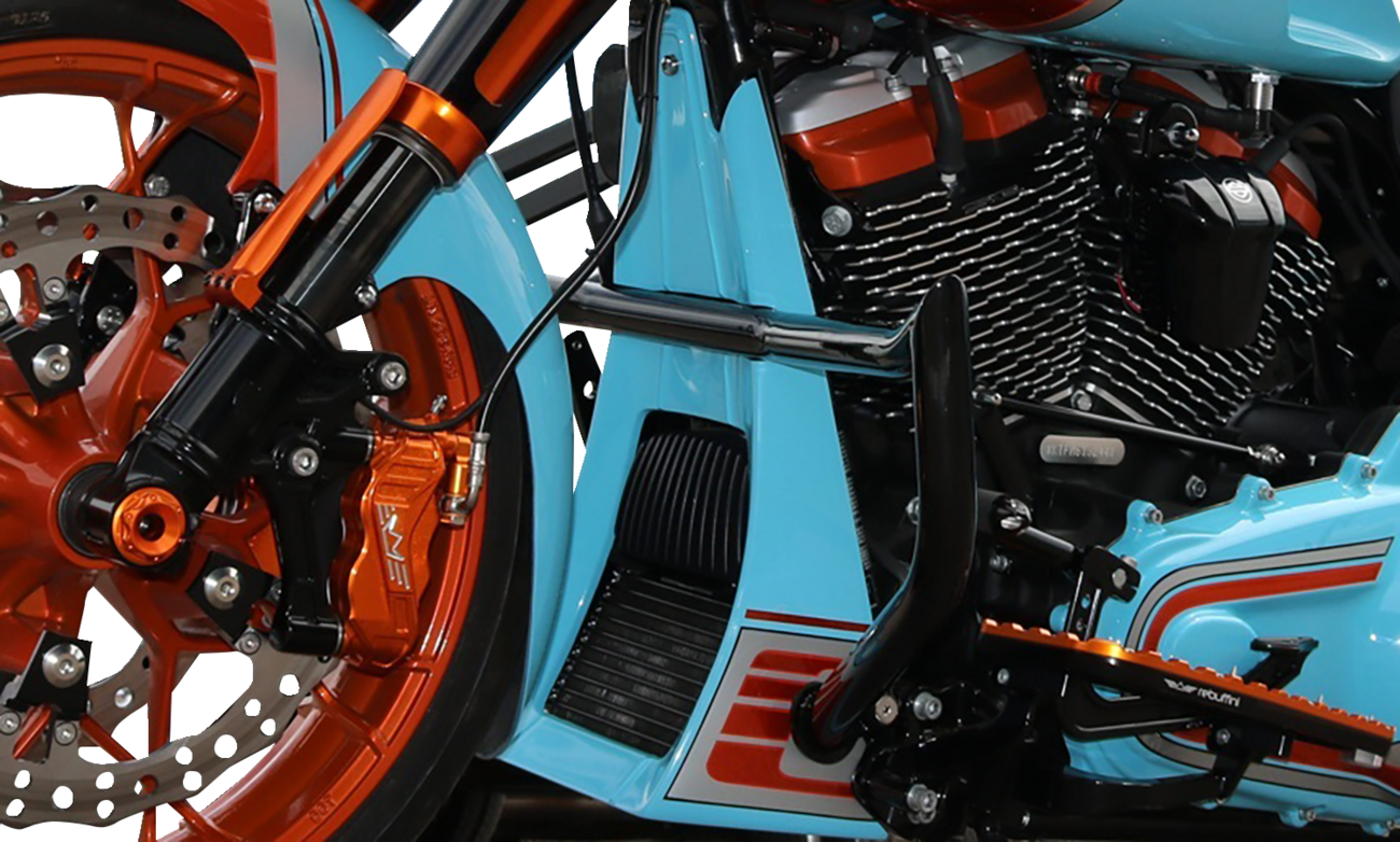 PAUL YAFFE BAGGER NATION Chin Spoiler Swoop - 2 Pc - Harley-Davidson® - Touring '09-'16 PYO:SCS-09-2PC