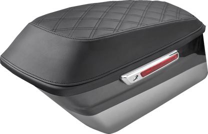 SADDLEMEN Saddlebag Cover - Lattice Stitch - FL '93-'13 L870-93-LS
