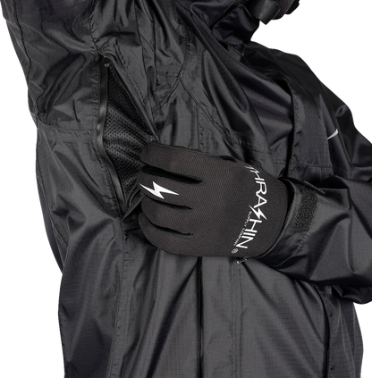 THRASHIN SUPPLY CO. Mission WP Rain Jacket - Black - 2XL TMJ-15-12