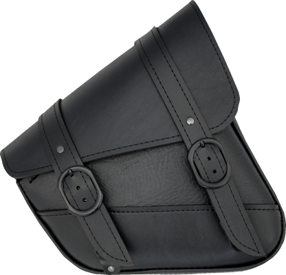 WILLIE & MAX LUGGAGE Blackjack Swingarm Bag - Dual Shock - Black 59778-05