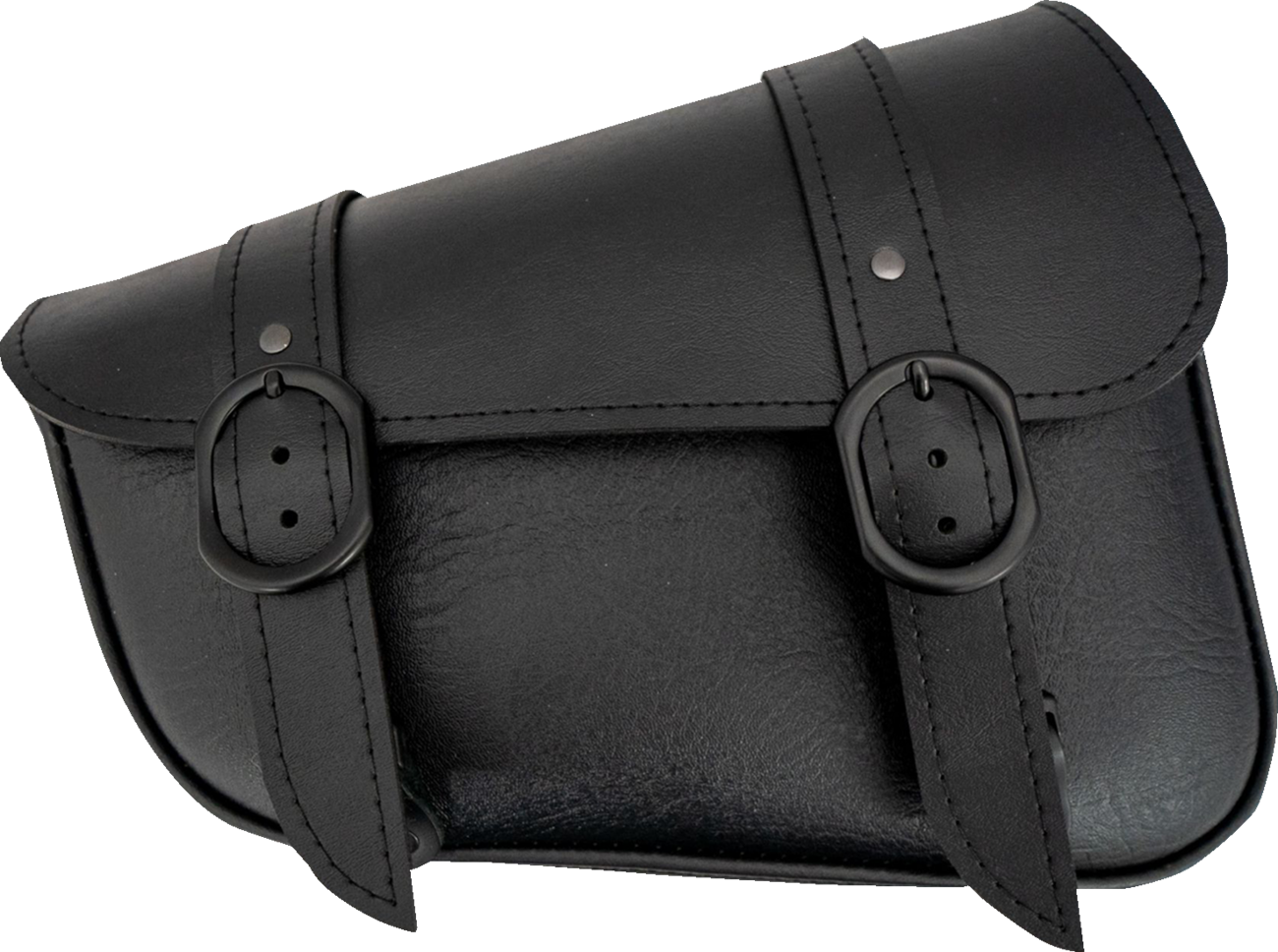 WILLIE & MAX LUGGAGE Blackjack Swingarm Bag - Black - Triangulated - Left 59919-00