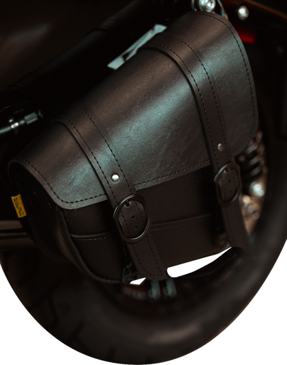 WILLIE & MAX LUGGAGE Blackjack Swingarm Bag - Dual Shock - Black 59778-05