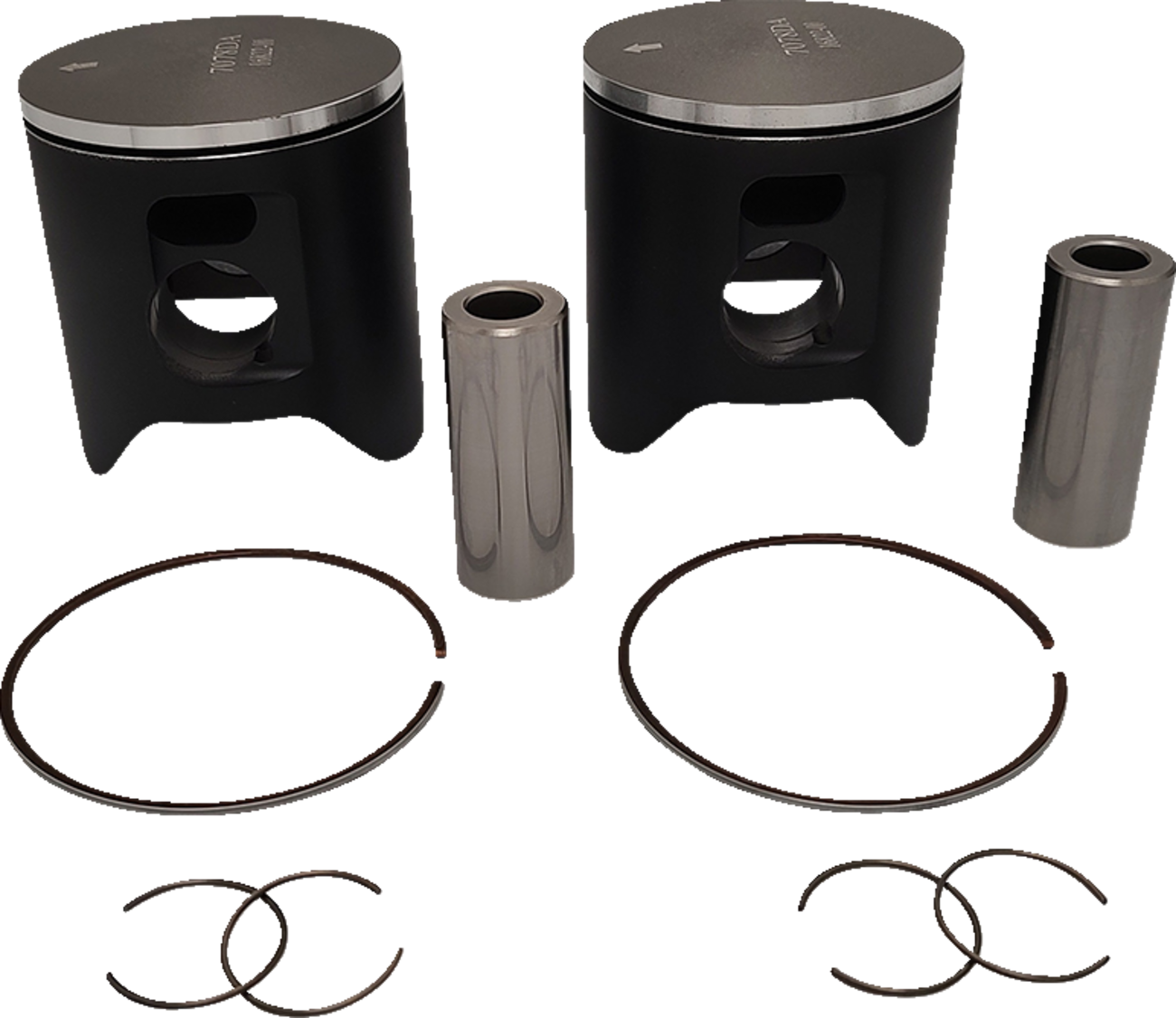 WOSSNER Piston Kit - 74.71 mm - Polaris 650 Patriot K7078DA-2