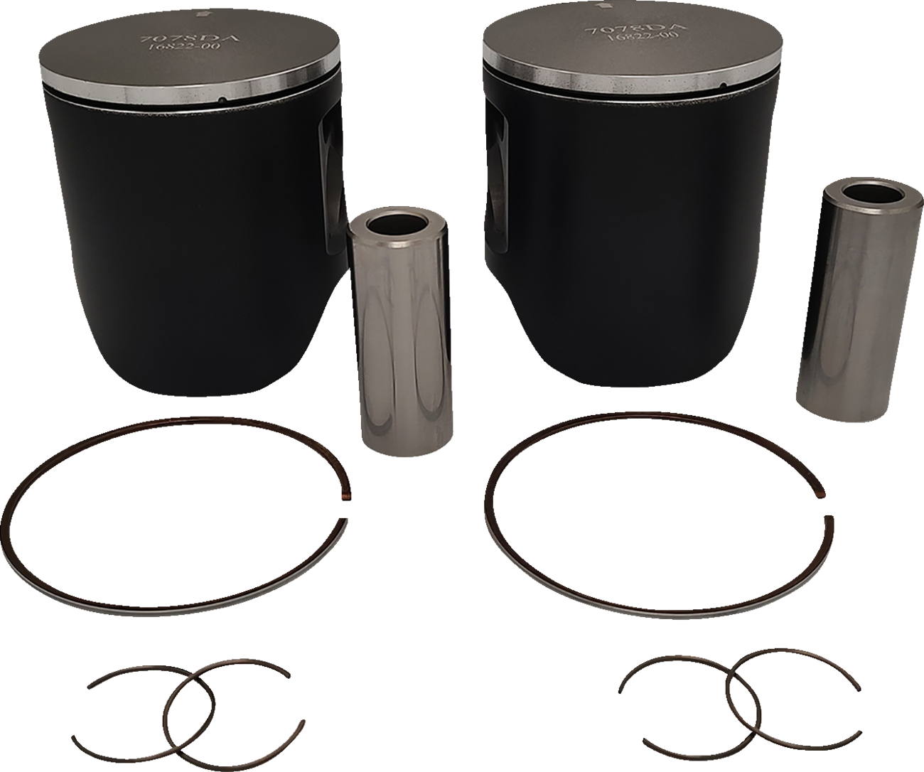WOSSNER Piston Kit - 74.71 mm - Polaris 650 Patriot K7078DA-2