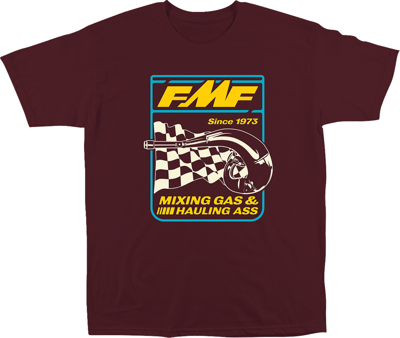 FMF Metalworks T-Shirt - Maroon - 2XL SU24118901MRN2X