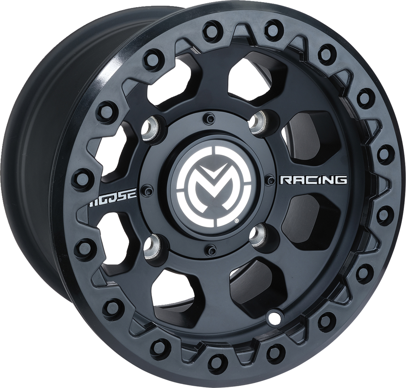 MOOSE OFFROAD Wheel - 23X - Front/Rear - Black - 14x7 - 4/110 - 5+2 23MO147110SB54
