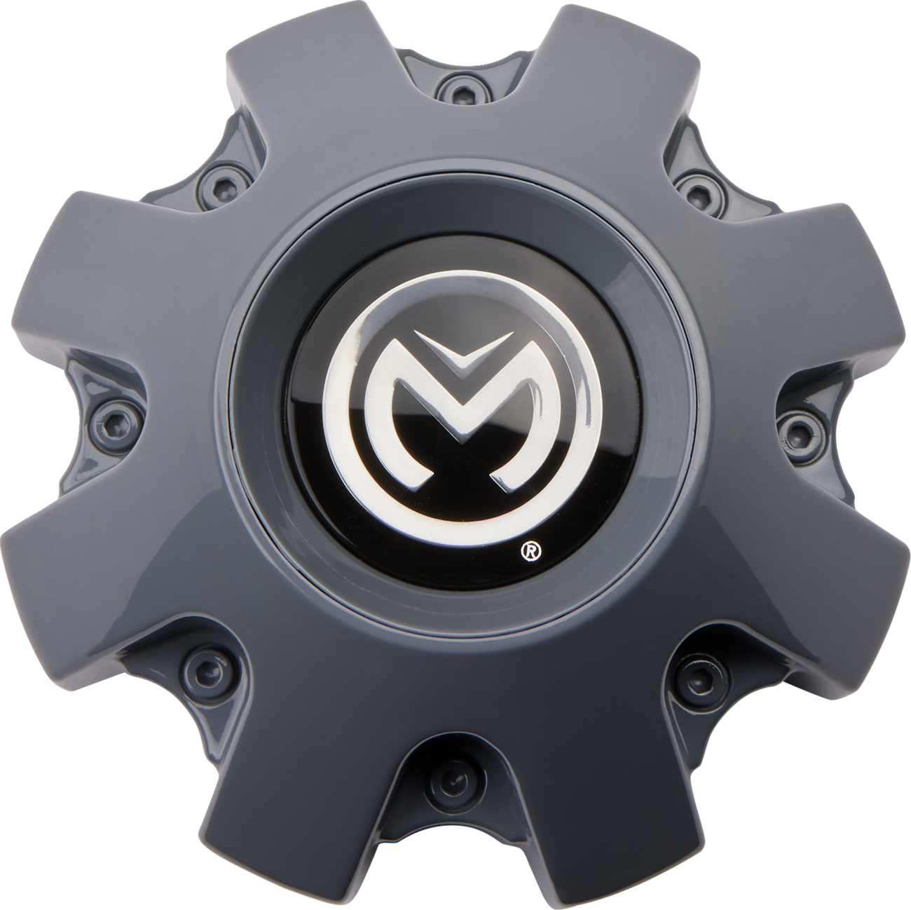 MOOSE OFFROAD Center Cap - Replacement - 399X Wheel - Gray C399KG-MO