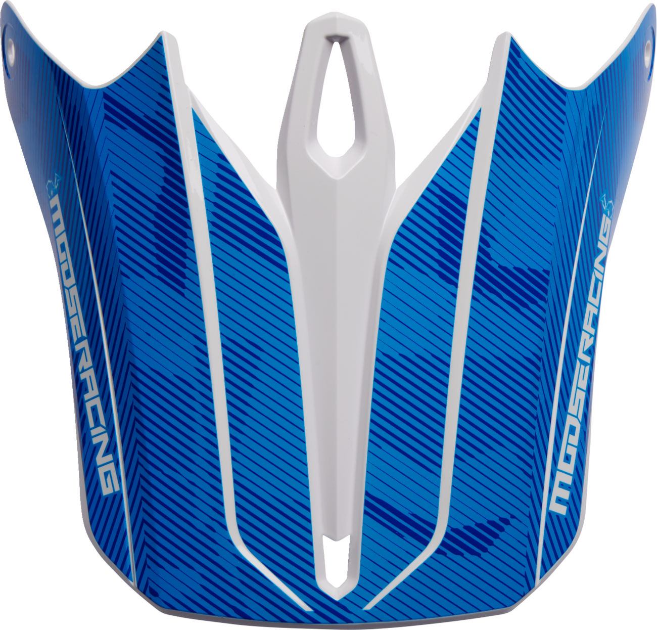 MOOSE OFFROAD F.I. MIPS® Visor Kit - Agroid Camo - Blue/White 0132-1578