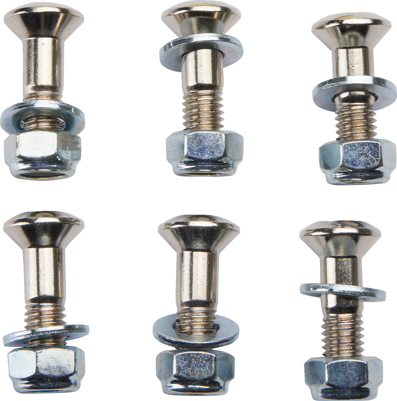 MOOSE OFFROAD Bolts with Nuts/Washers - Sprocket - M8 x 30 mm - 6 Pack - Kawasaki 039-6477
