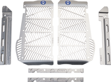MOOSE OFFROAD Billet Radiator Guards - Silver - Beta 12-4020