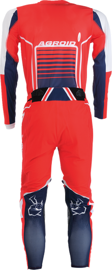 MOOSE OFFROAD Agroid Jersey - Red/White/Blue - Medium 2910-7501
