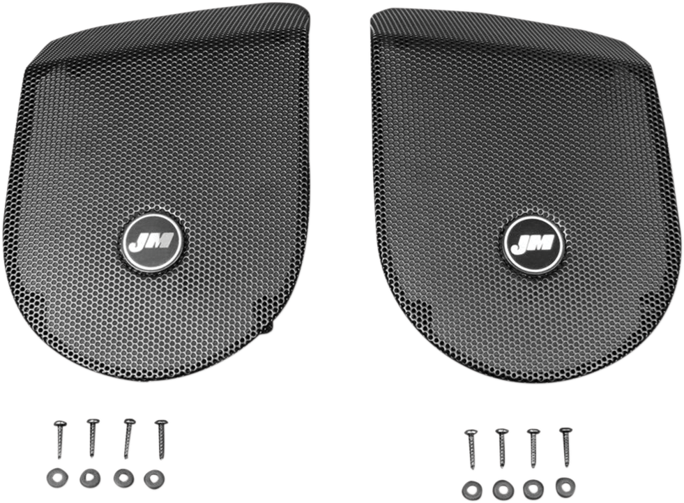J & M Speaker Grills - Saddlebag Lid HGRL-SD06