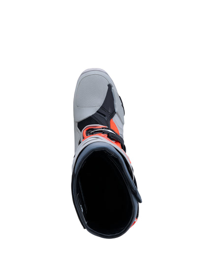Tech 10 Enduro Boots Mid Gry/Drk Gry/Red Fluo 14