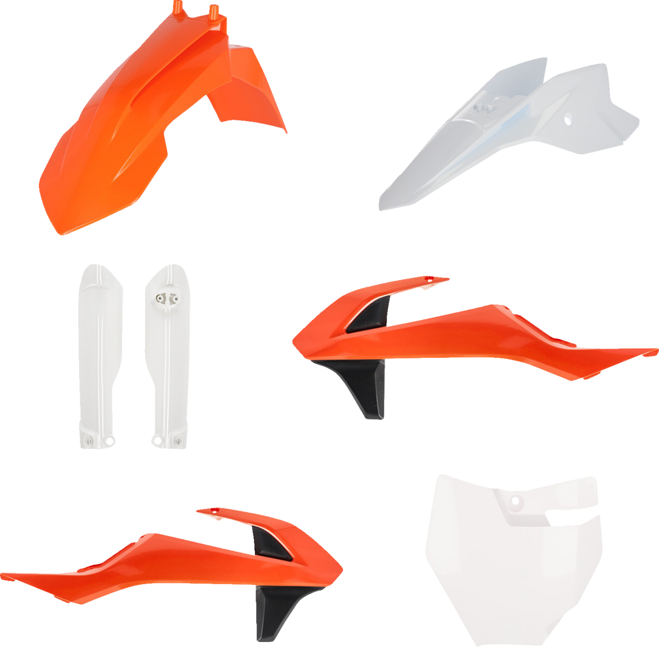 ACERBIS Full Body Kit - '16 OEM Orange/Black/White - Gas Gas | KTM - MC/SX '16-'24 2980585135